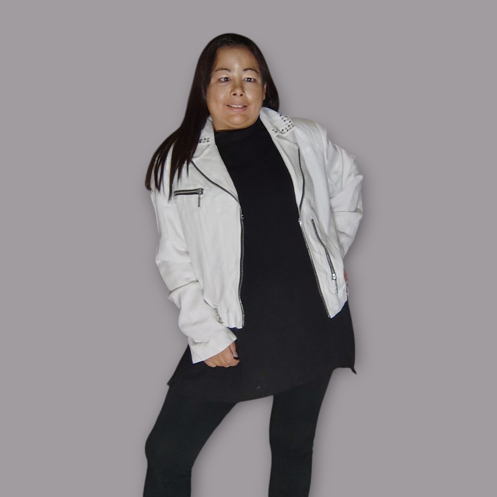Joseph Ribkoff Women's Large  Jacket with Stud Details - Picture 2 of 12